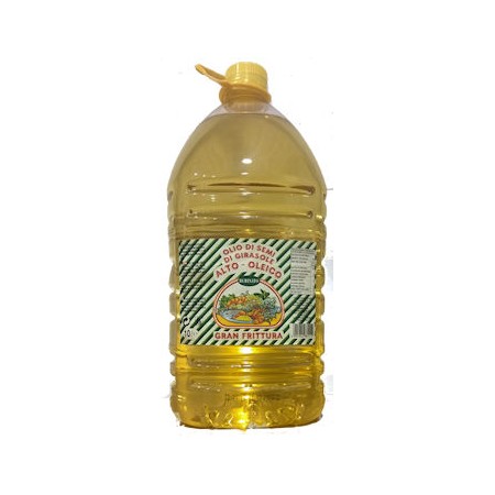 OLIO GIRASOLE ALTOLEICO'GRANFRITT.'LT.10
